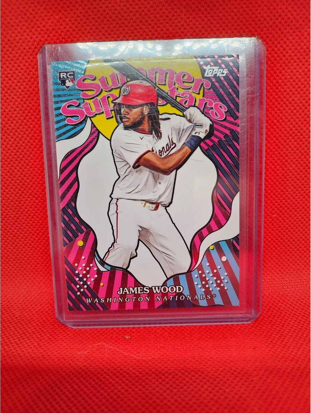 2025 Topps Series 2 - James Wood (RC) Summer Superstars #SS-39 - Nationals